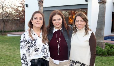  Claudia, Ceci y Daniela.
