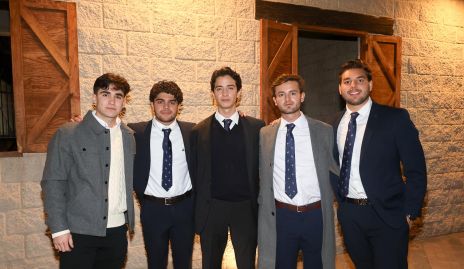 Inaki Abaroa, César Morales, Emilio Castro, Pato Sarquis y Moy Payán.