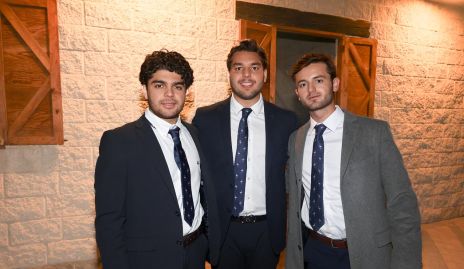  César Morales, Moy Payán y Patricio Sarquis.