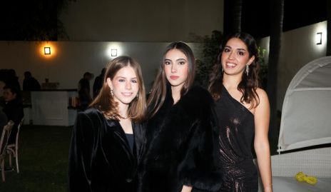  Ale Suárez, Victoria Navarro y Ana Ceci Córdoba.