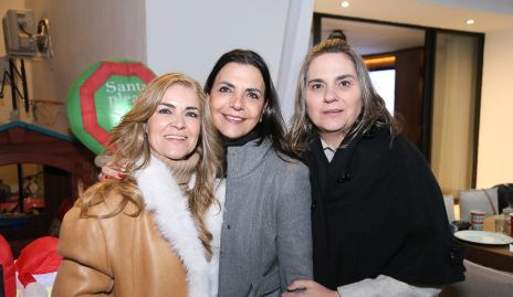  Margarita Sarquis, Mely Mahbub y Claudette Mahbub.