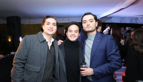  Juan Manuel González, Patricio Aguillón y Armando Villasuso.