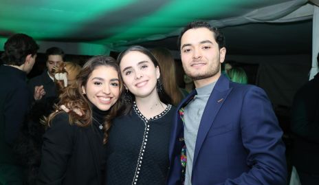  María José Orduña, Federica Meade y Armando Villasuso.