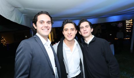  Gerardo Fonte, Diego Vigil y José Silos.