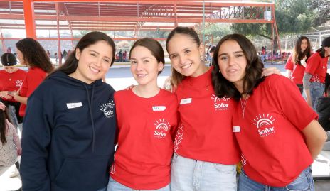  Paulina Landeros, Fer Briseño, Isabela Landeros y Eugenia Pruneda.