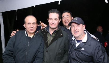  Alfredo Ponce, Pepe Blanco, Emmanuel Guevara y Daniel Carreras.