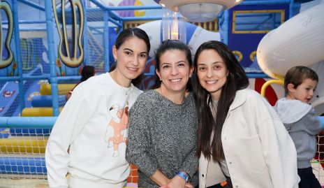  Mariana Llaguno, Fernanda Muñiz y Paloma Díaz Infante.