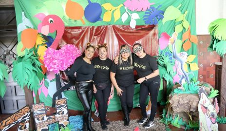  Maribel Cervantes, Blanca Castillo, Yeris Durán y Jimena Mendoza.