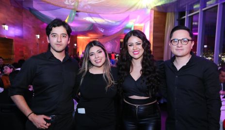  Edgar Fabián, Martha Yhon, Yaneth Vega y Omar Medina.