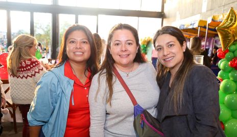  Cecilia Ángeles, Susana Loza y Ana Teresa Jaimes.