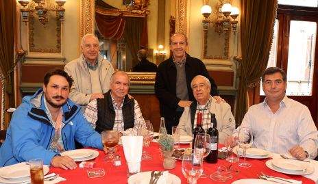  Miguel García, Federico Díaz Infante, Daniel Medina, Enrique Díaz Infante, Rolando Domínguez y Carlos Viramontes.