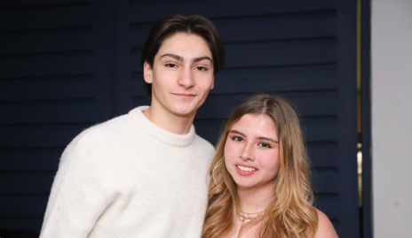  José María González y Danna Heinze.