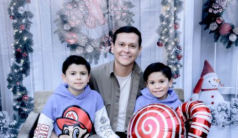  Joaquín, Hernán y Mateo.