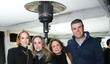 Vero Sojo, Ángeles Mahbub, Maru Martínez, Santiago Labastida, Ángeles y Daniela Labastida.