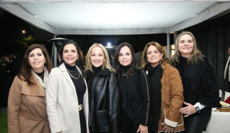  Juli Mahbub, Mely Mahbub, Claudia del Pozo, Elsa Tamez, Maru Martínez y Claudette Mahbub.