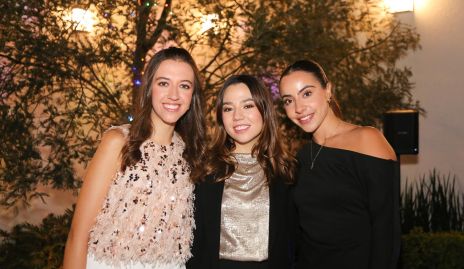  Moni Michel, Ale Michel y Mariana Anaya.