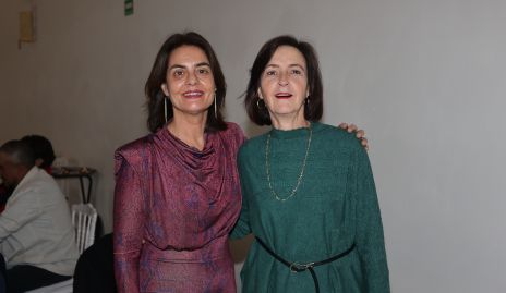   Begoña Soler y Maricarmen Bárcena.