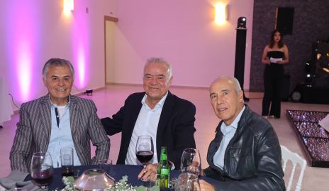  Javier Díaz de León, Manolo Lorca y Chepe Díaz Infante.