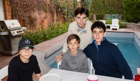  Tadeo, Mario, Alejandro y Juanma.