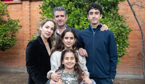 Familia Güemes Medina, Lila, Juan Manuel, María, Inés y Juanma.