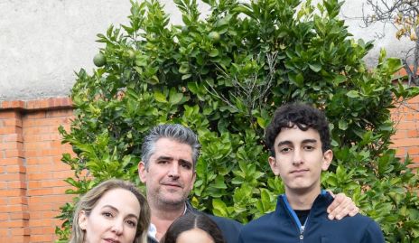  Familia Güemes Medina, Lila, Juan Manuel, María, Inés y Juanma.