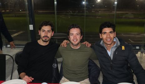  Francisco de la Rosa, Daniel Granados y Rafael Tobías.