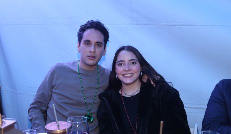  Juan Pablo Chevaile y Carlota Nava.