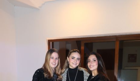  Isabella Galván, Lorenza Hinojosa y Valentina Nava.