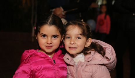  Nerea Romo y Alexandra Zamanillo.