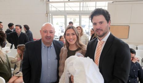  Juan Pelayo, Elena Pelayo y Claudio Meade con Claudio.