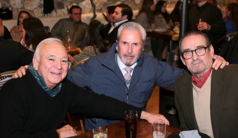  Fernando Domínguez, Claudio Meade y Guillermo Borbolla.