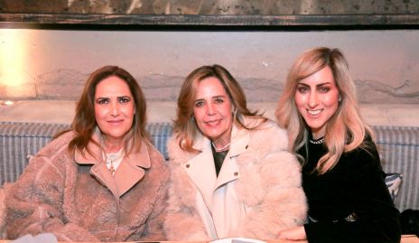  Laura Cabrera, Liliana Balleza y Laura Sánchez.