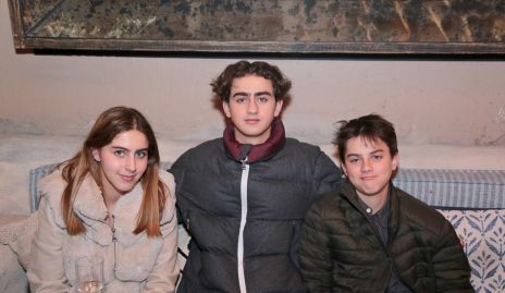  Paula Fernández, Antonio Fernández y Ricardo Fernández.