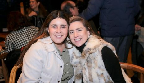  María José Raymond y Camila Fernández.