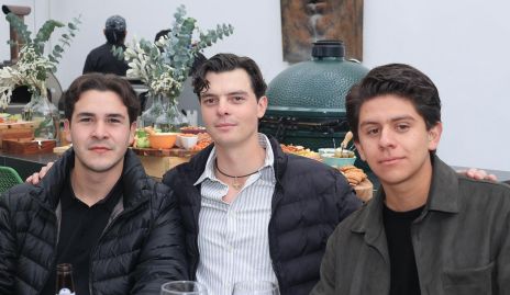  Mauricio Buendía, Juan Carlos Hernández  y Patricio Ojeda.