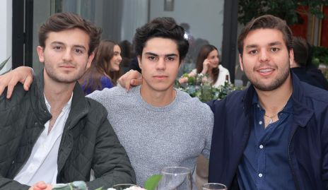  Pato Sarquis, Francisco Leos y Moy Payán.