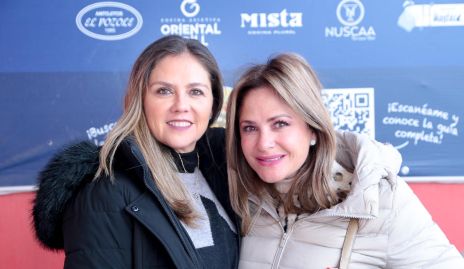   Beatriz Villegas y Cristi Reyes.