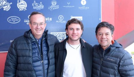  Alejandro Michel, David y David Martínez.