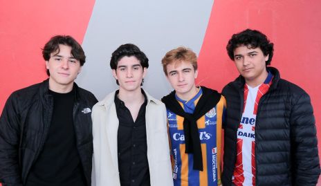  Gael, Adrián, Christian y Paco.