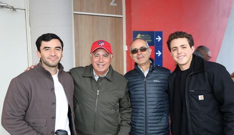  Rodrigo Córdova, Juan Manuel Córdova, Alejandro Ortiz y Rodrigo Ferretiz.