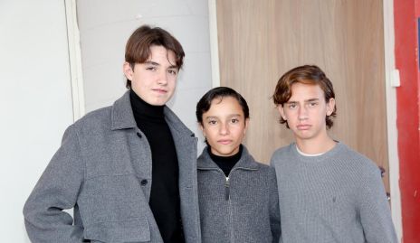  Paulo Abaroa, Patricio Leos y Diego Torres.
