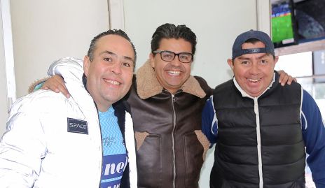  Ramsés, Víctor y Gabriel.