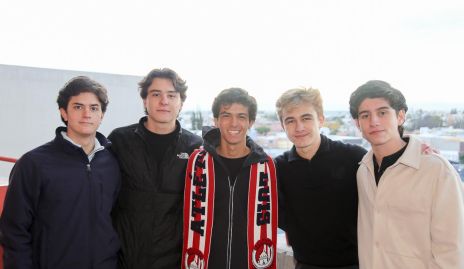  Alejandro Lozano, Gael Pérez, Diego Vázquez y Adrián Sánchez.