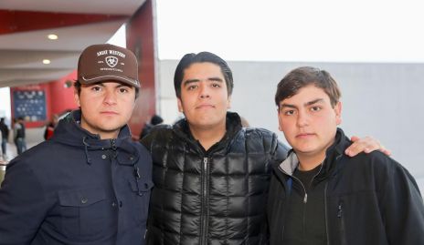 Aitor Arroyo, Víctor Tame y Juan Pablo González.