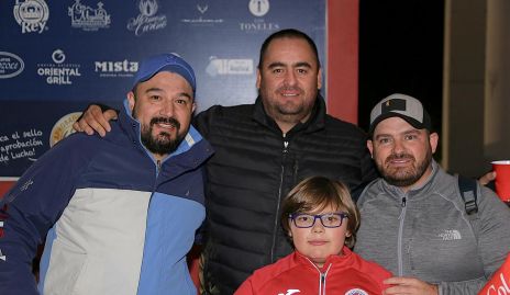  Manolo Arellano, Rafael Cano, Marcelo Arellano y José Luis Díaz.