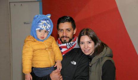  Sebastián Montelongo, Alejandro Montelongo y Alejandra Quezada.