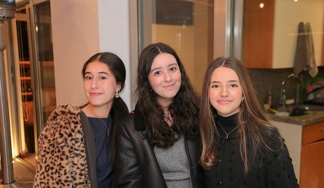  Xime Navarro, Xime Ledezma y Gala Lozano.