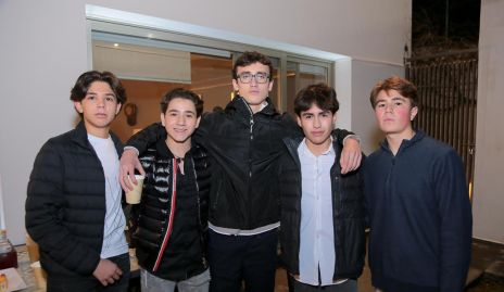  José, Nico Ruiz, Miguel Ortiz, Aldo Hinojosa y Miguel Pérez.
