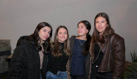  Xime Navarro, Gala Lozano, Romina Villaseñor y Montse Vega.