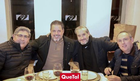  Sergio Ambriz, Jean Luca, Alejandro Reynoso y Toño Flores.